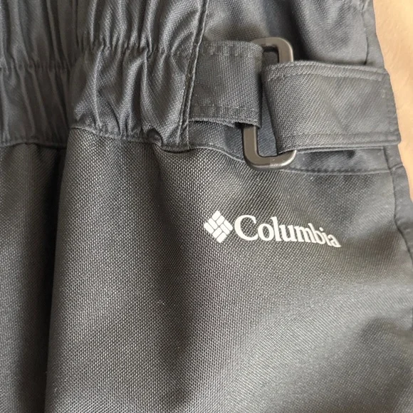 Columbia Youth Kids Black Snow Bibs Size 8 - Picture 5 of 7